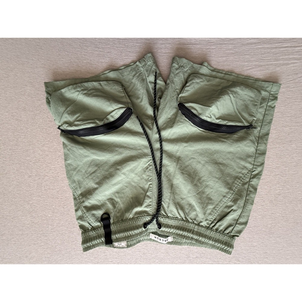 PacSun Men's Green Cargo Shorts Drawstring